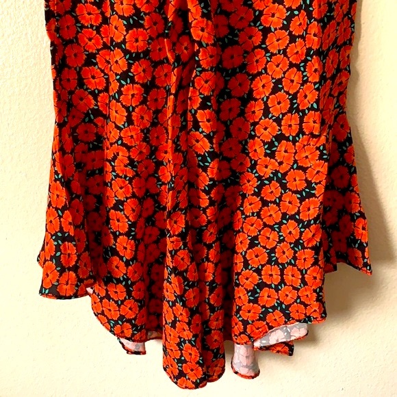 ETT TWA by Anthropologie Virginie Ruffled Wide-Leg Trousers - Picture 6 of 16